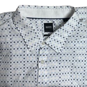 Hugo Boss Slim Fit Long Sleeve Button Up Shirt XXL